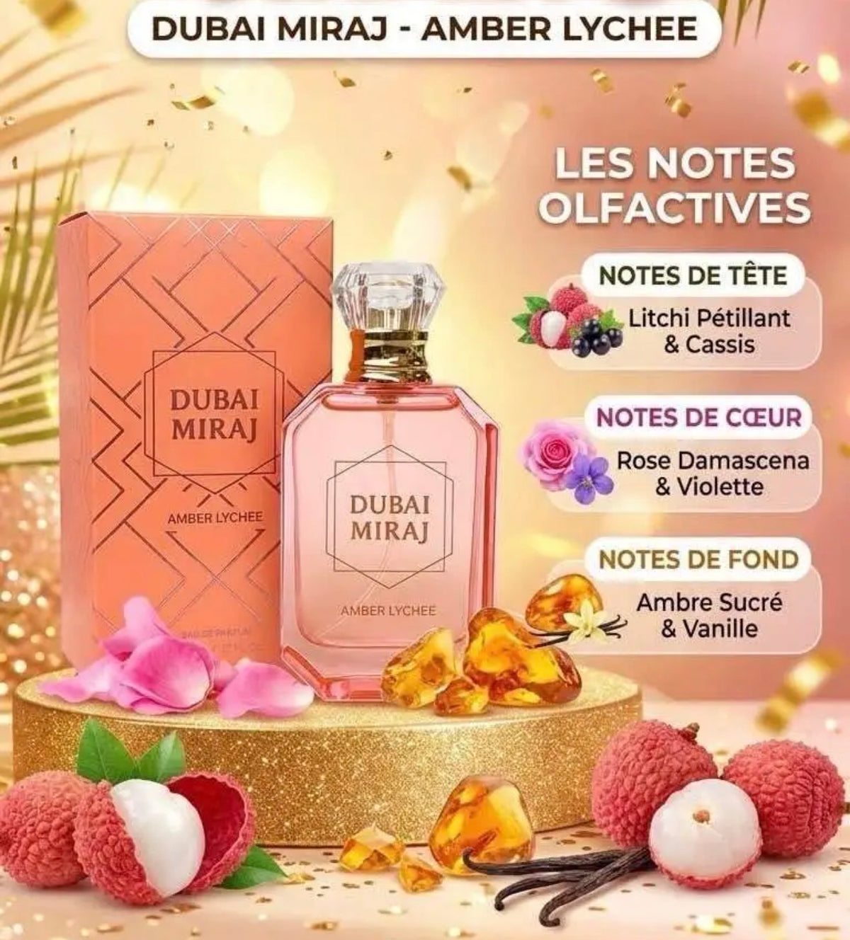 Dubai Miraj Eau de Parfum | Luxe Arabische Parfum 50ml