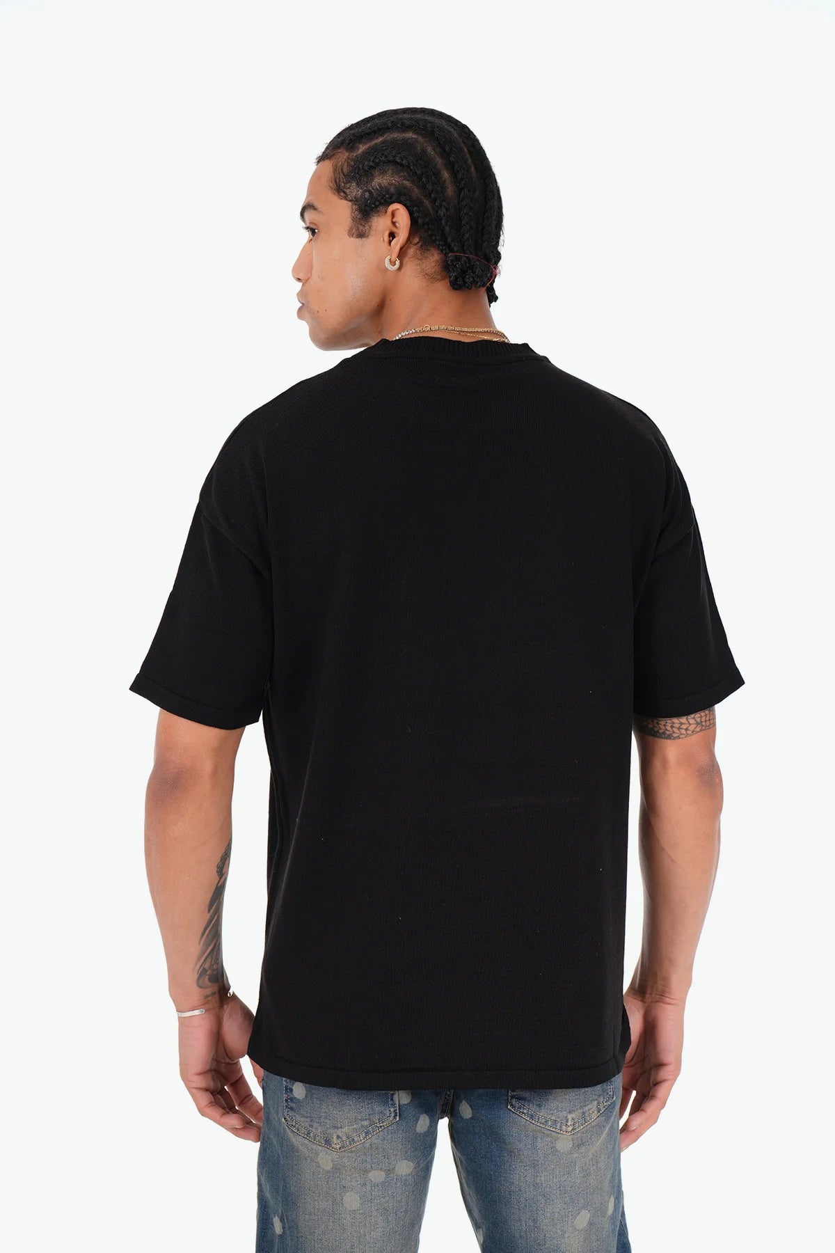 TEE SHIRT LL1109 - BLACK