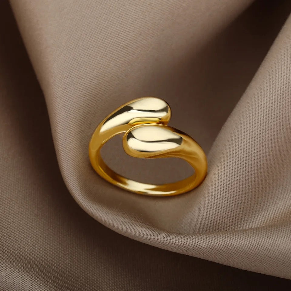 VERSTELBARE RVS RING
