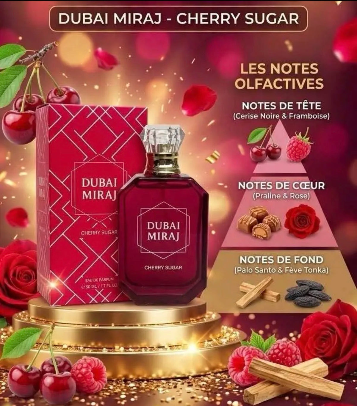 Dubai Miraj Eau de Parfum | Luxe Arabische Parfum 50ml