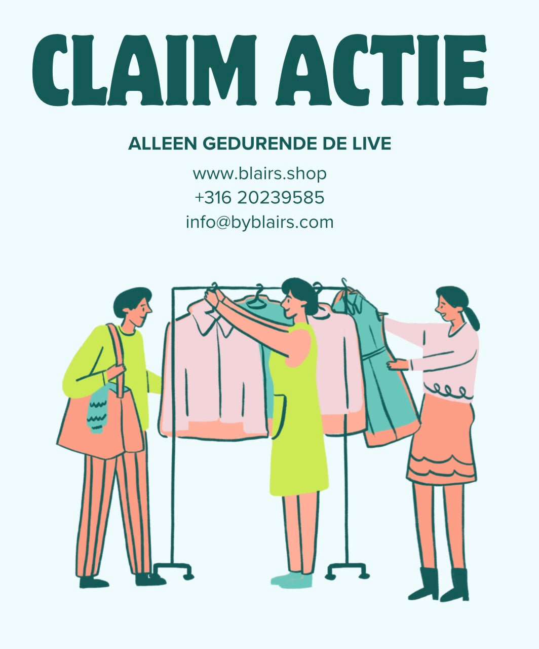 CLAIM ACTIE TIKTOK