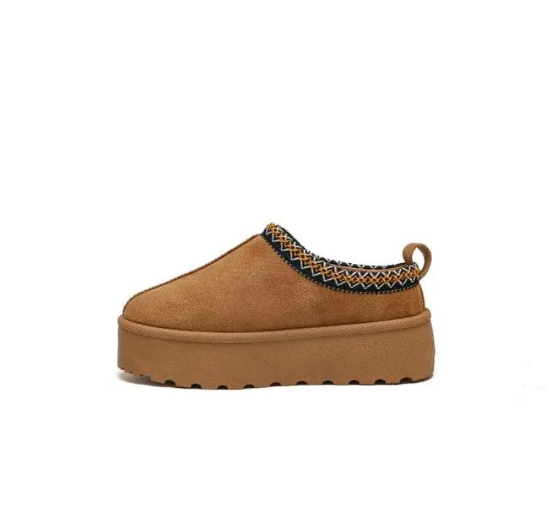 TASMAN PANTOFFELS BRAUN