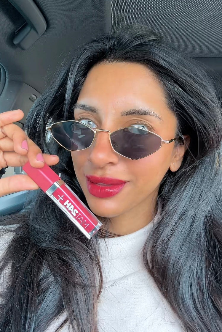 Hoogglans matte lippenglos 24H - cherry