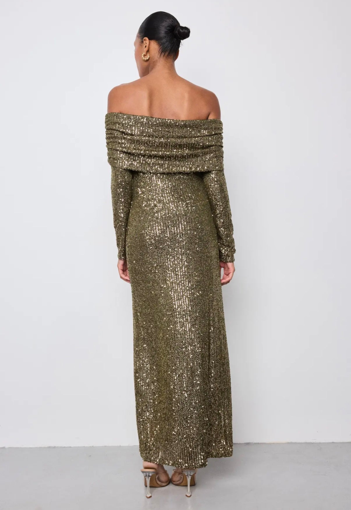 Bring me mimosa strapless golden dress -  PS9327