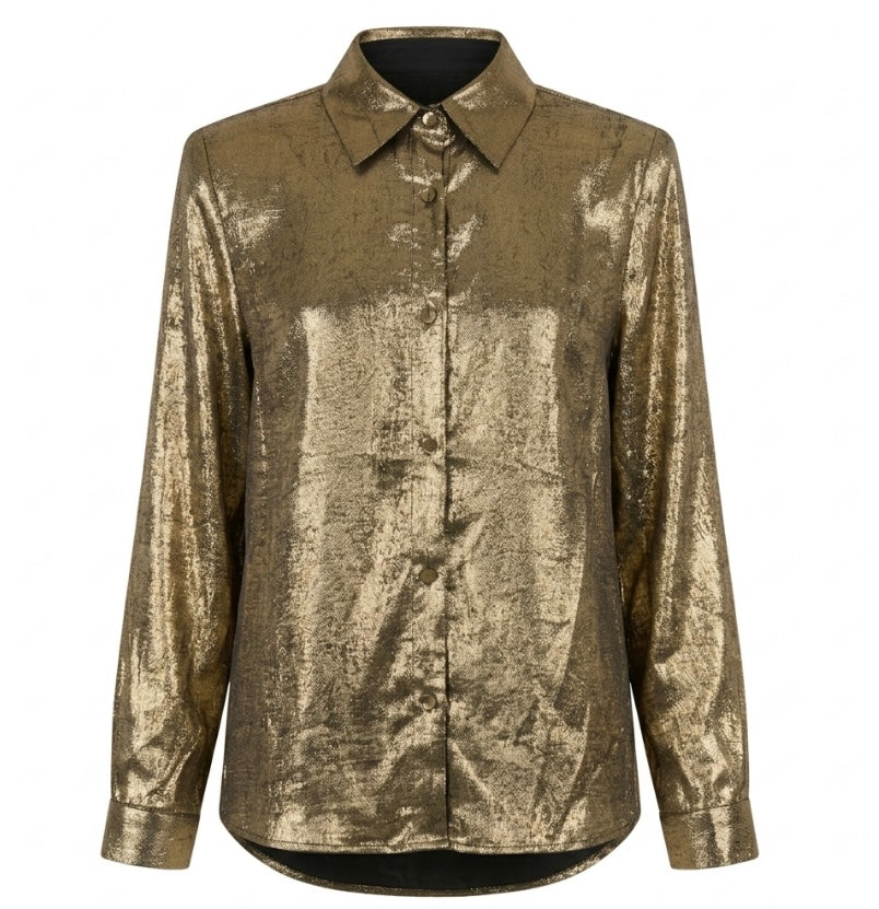 Glam blouse goud