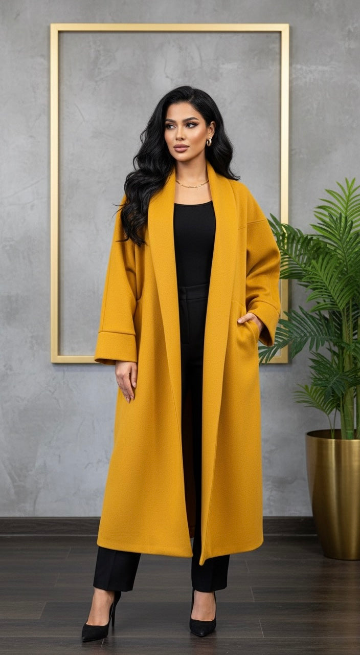 Inaya manteljas - yellow