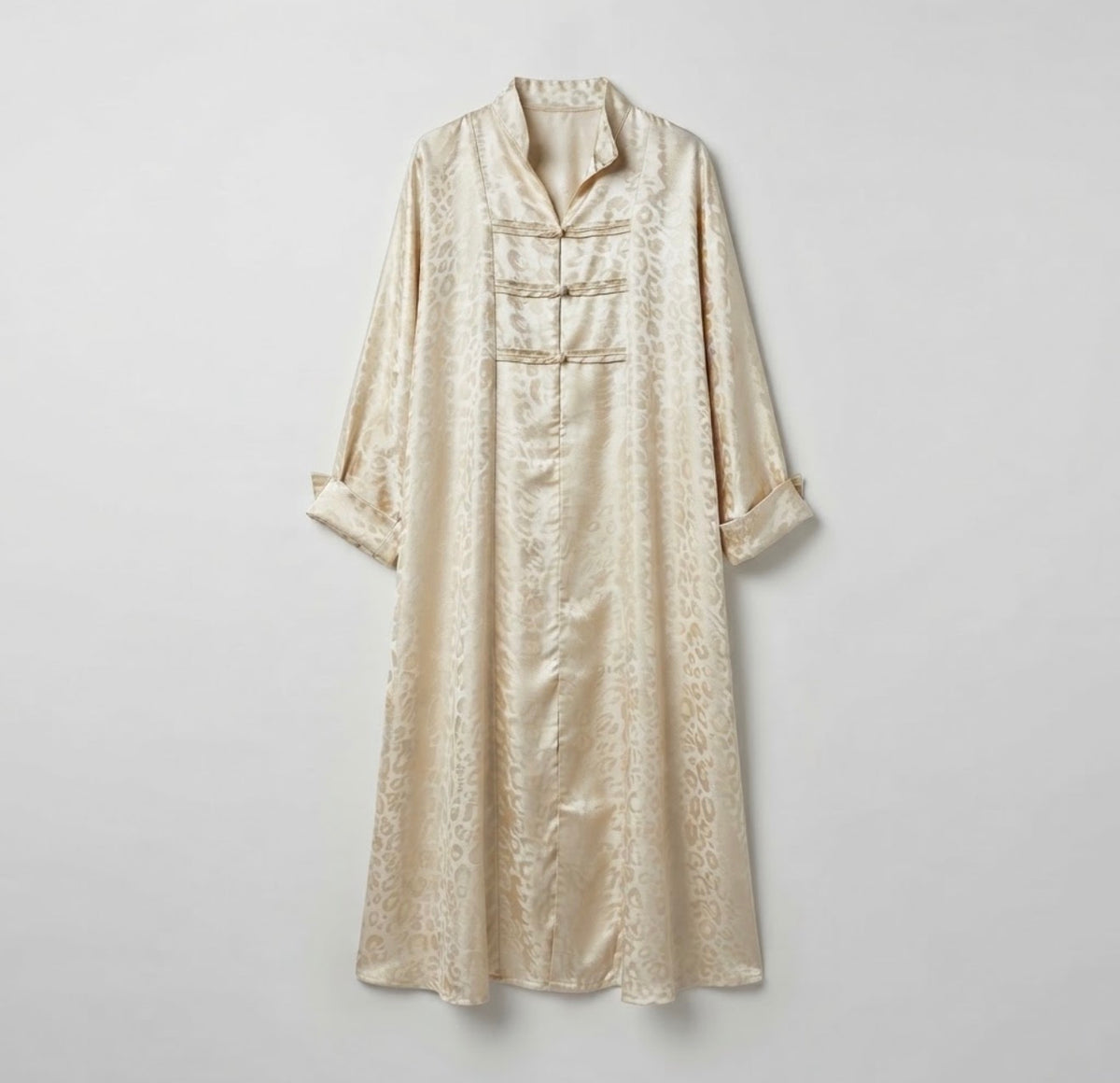 Premium Silky Jacquard Abaya