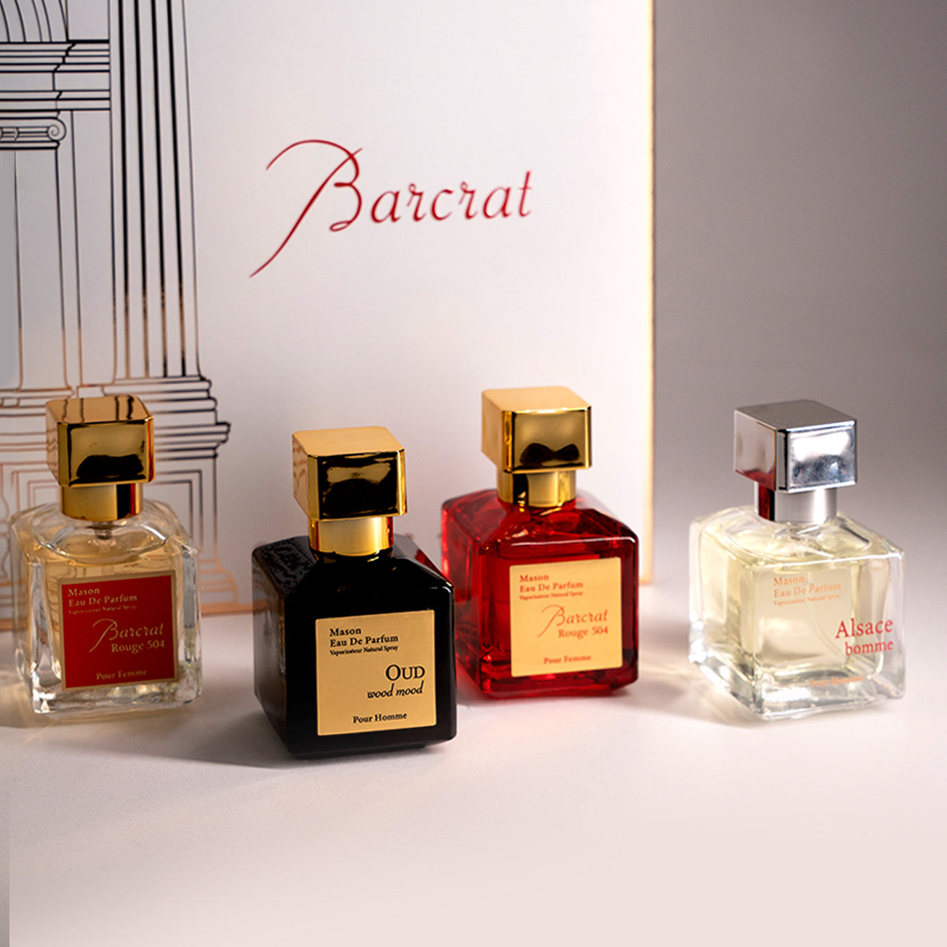 Miniatures Gift Set 4x30ml - baccara pakket