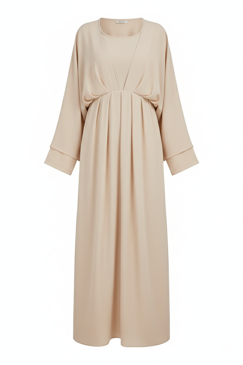 Cream Flow Maxi - abaya jurk