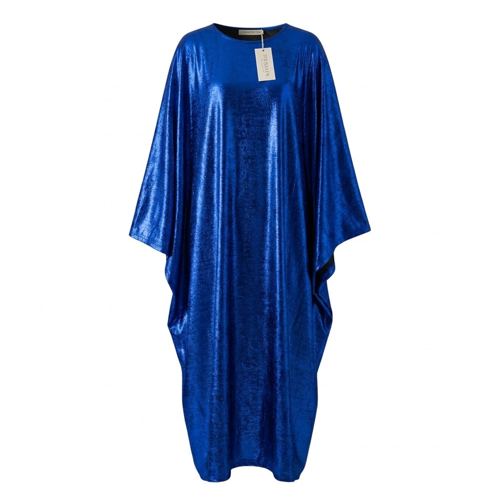 Verstelbare kaftan glow - kobalt blauw