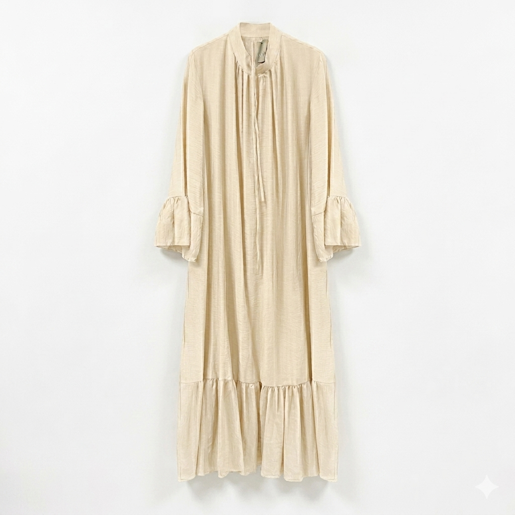 Soleil et Coton – Jouw favoriete Zomerse Maxi beige