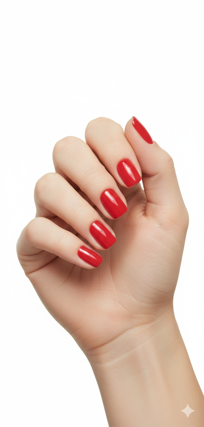 Rode nagellak - le vernis regel rouge