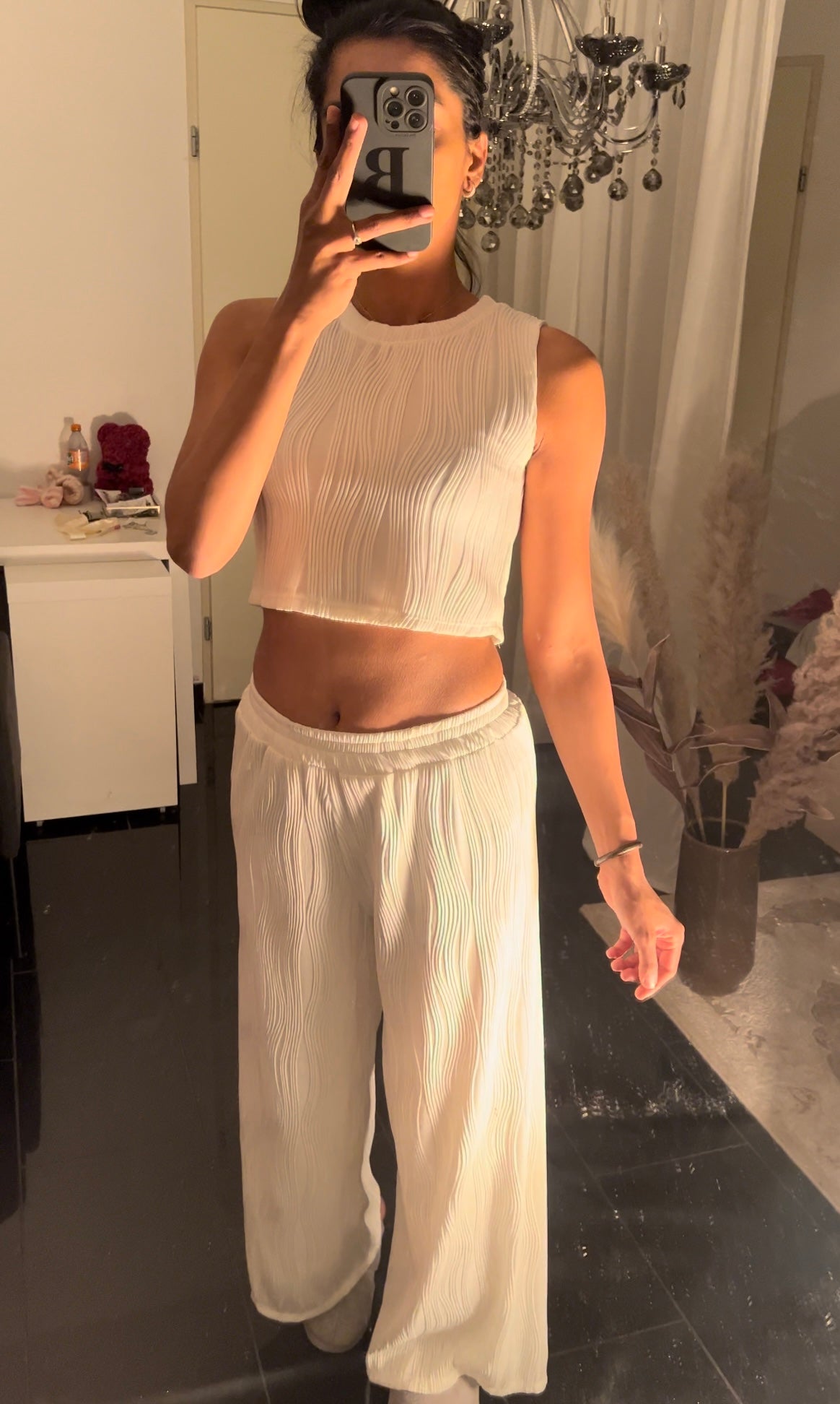 طقم مكون من قطعتين من TESSA Waves TWINSET