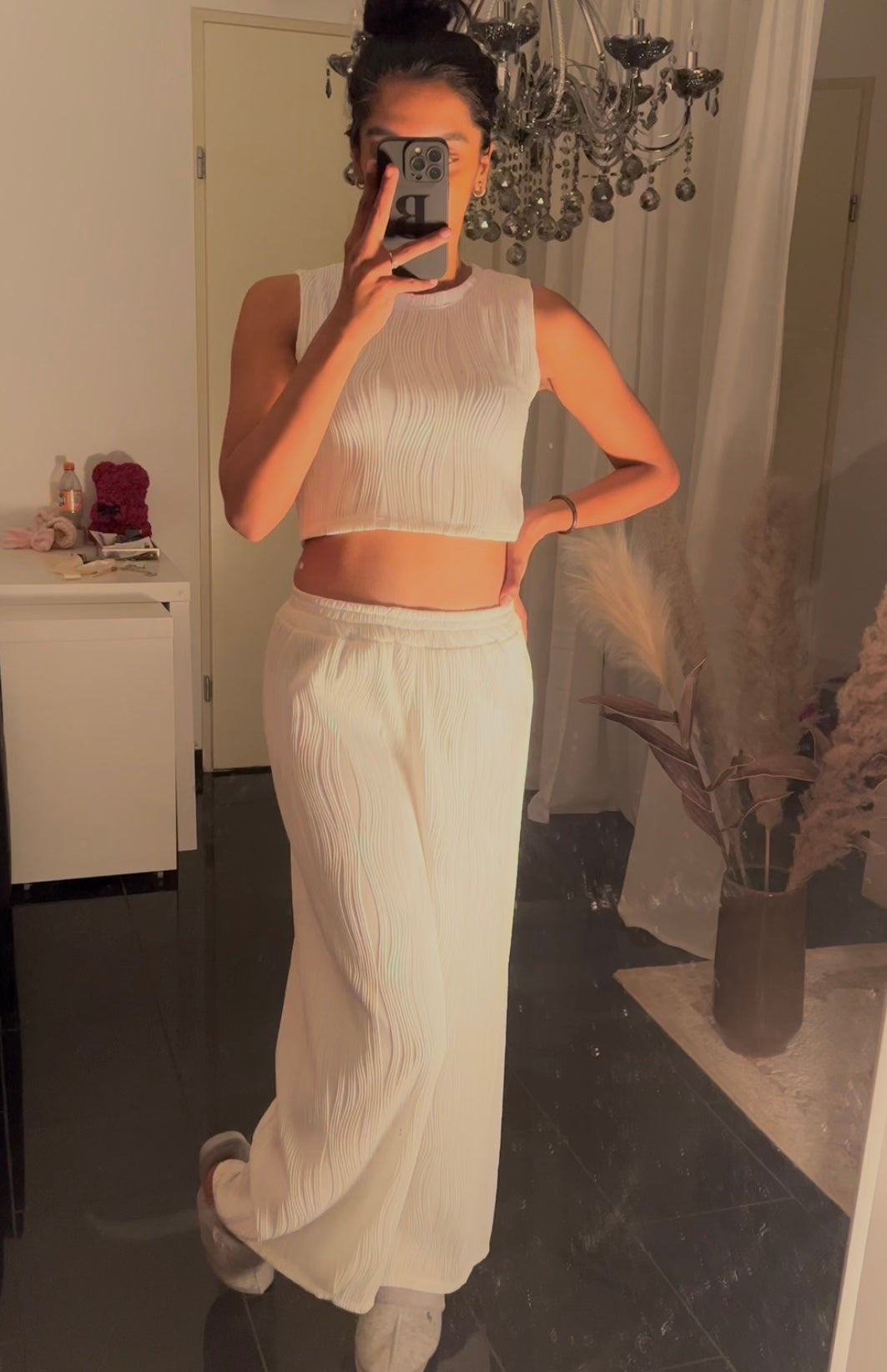 طقم مكون من قطعتين من TESSA Waves TWINSET
