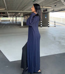 PARIS CARDIGAN NAVY MET STRIK