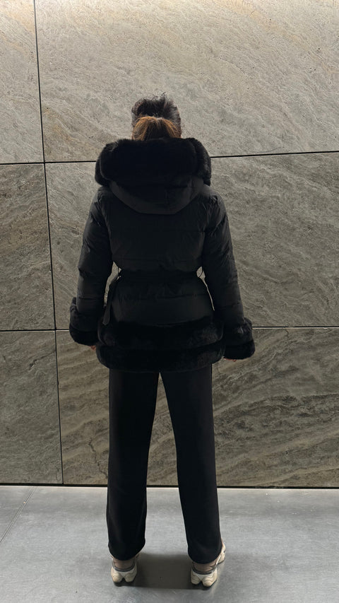 Winterjas met bont - FC7607