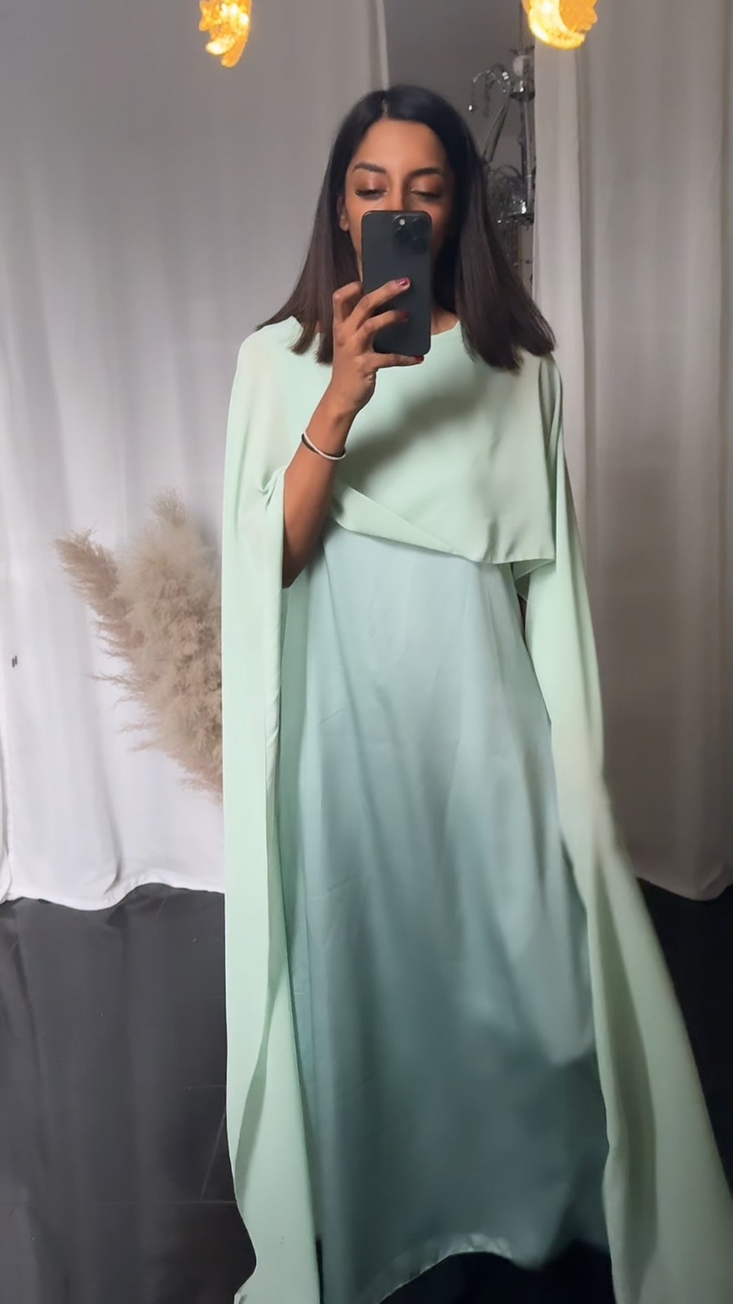 CEY - LIGHT GREEN COVER DRESS