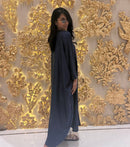 Dubai abaya dark blue