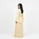 Zaria esemble rok met verstelbare blouse - butter yellow