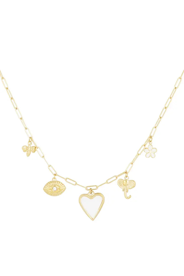 Heartstrings necklace - Gold