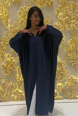 Dubai abaya dark blue