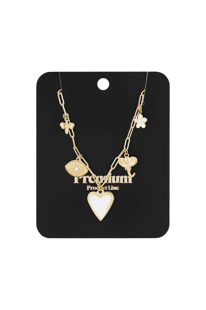 Heartstrings necklace - Gold