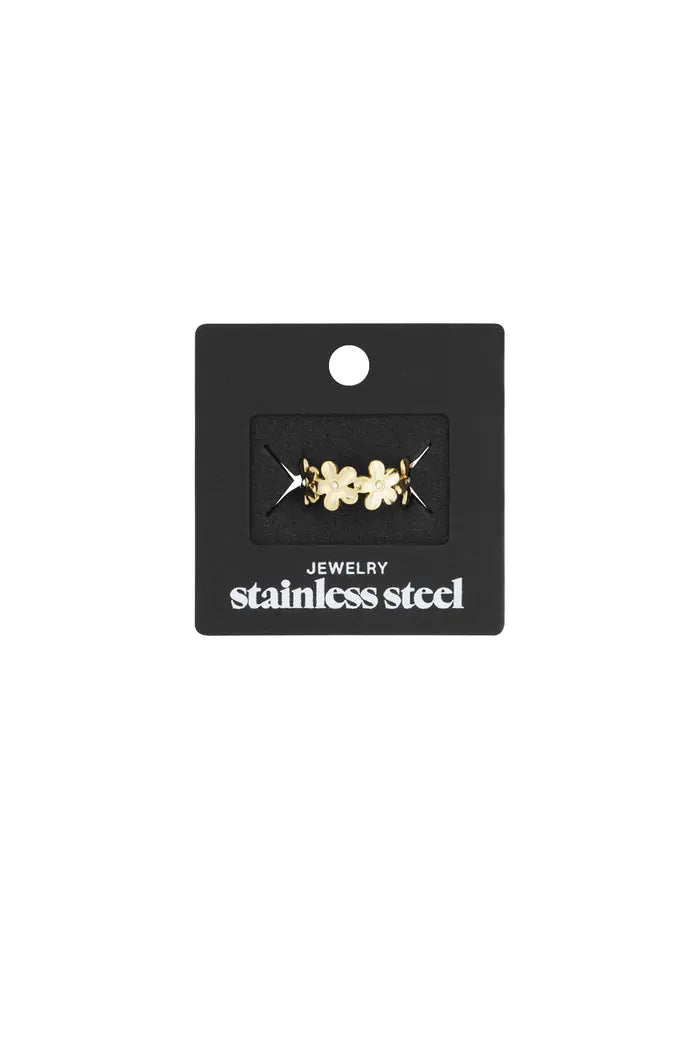 Infinite flowers ring - Gold