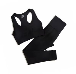 Sport bra with legging black