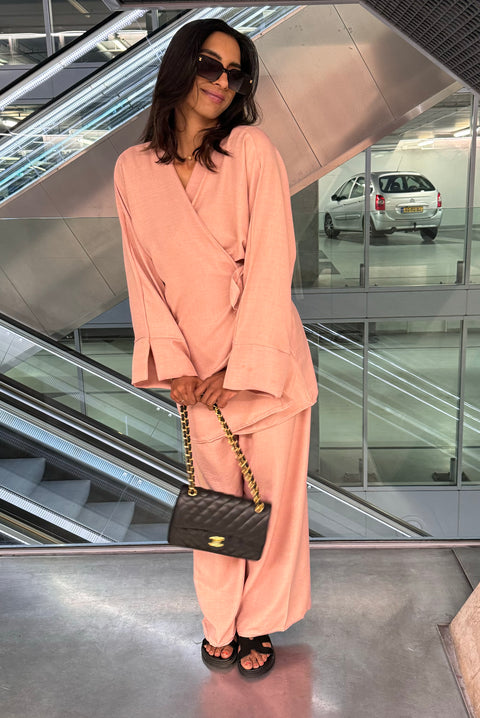 Kimono wikkel set met broek