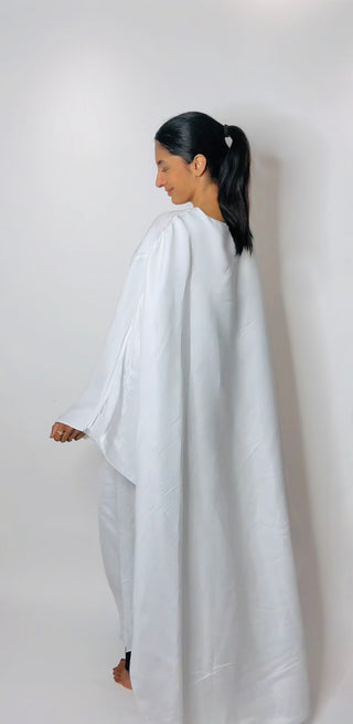 Abaya glans adena met strik