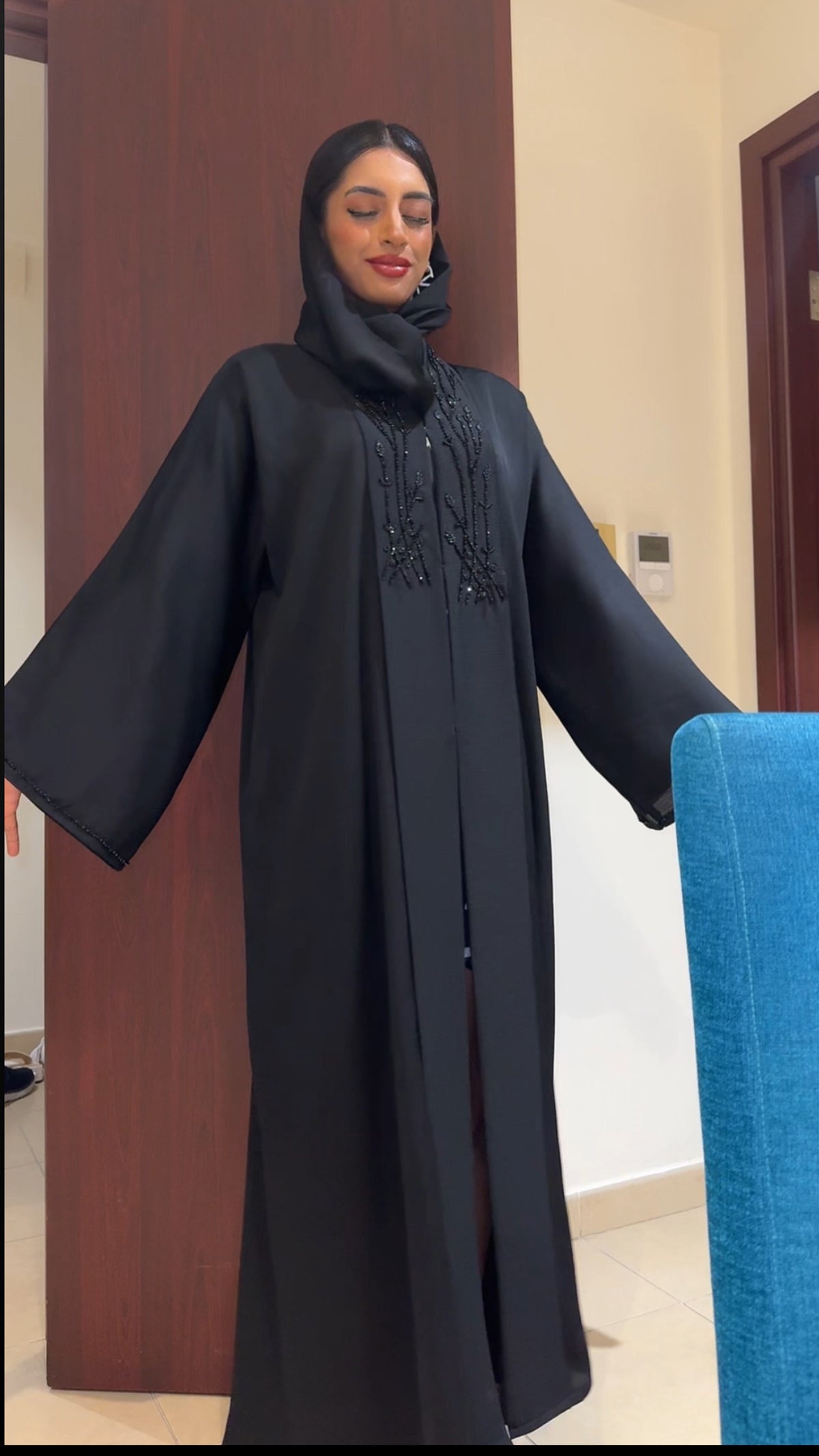 DXB ABAYA BLACK
