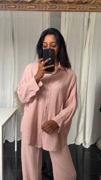 BEQUEMES HOMEWEAR-SET - ROSA