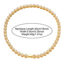 KETTING MET RONDE VORMEN