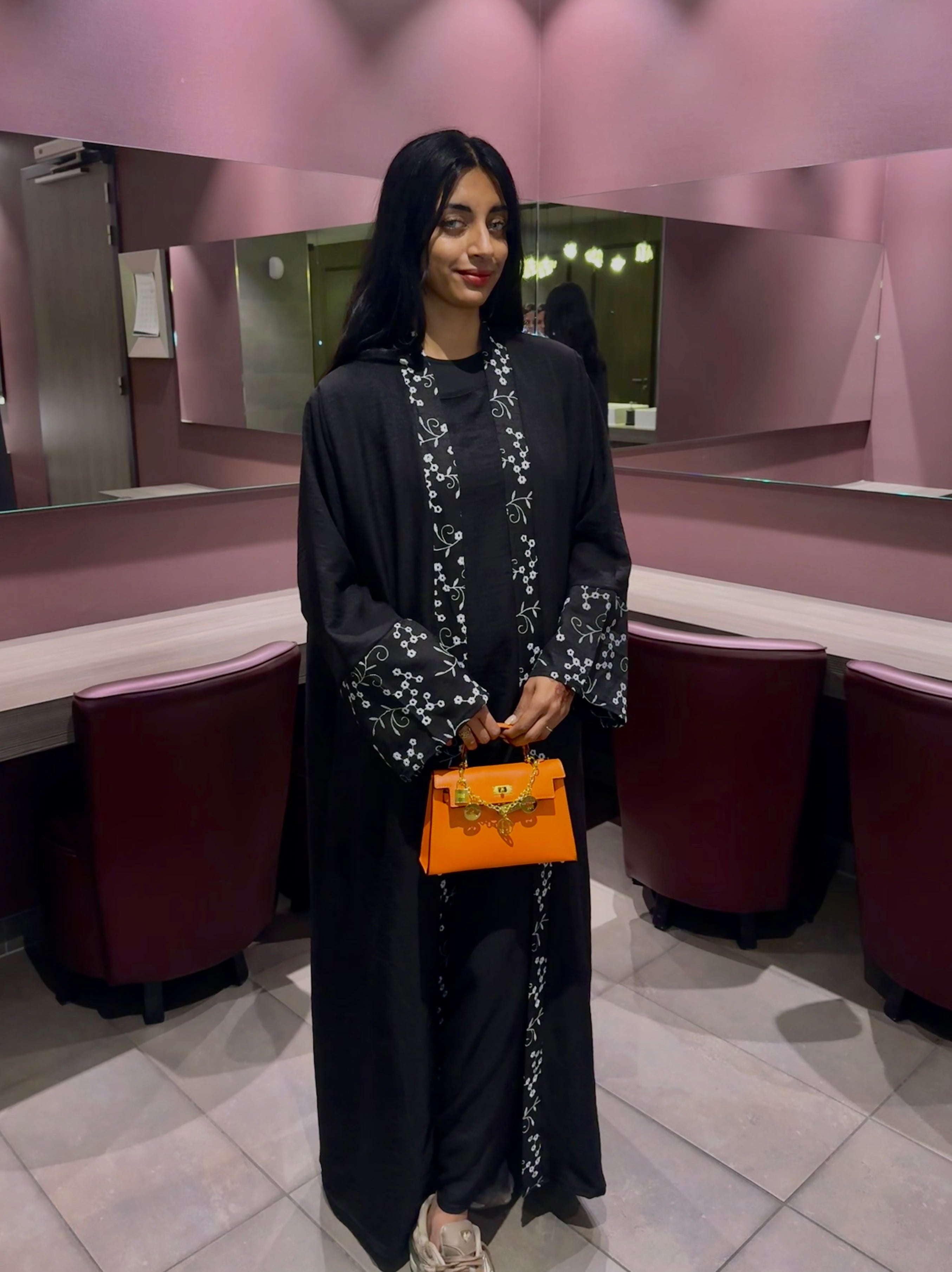 Kimono met lange wijde jurk