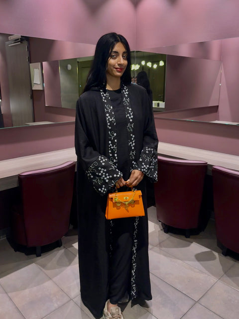 Kimono met lange wijde jurk