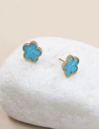 Clovers oorbellen - 205BO12