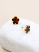 Clovers oorbellen - 205BO12
