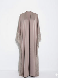 La Silhouette en Dentelle kimono - taupe