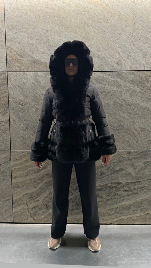 Winterjas met bont - FC7607