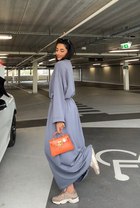 LANGE BLOUSE MET REKBARE ROK (CIFA57)