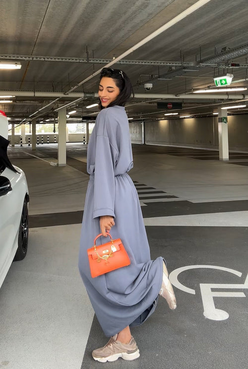 LANGE BLOUSE MET REKBARE ROK (CIFA57)