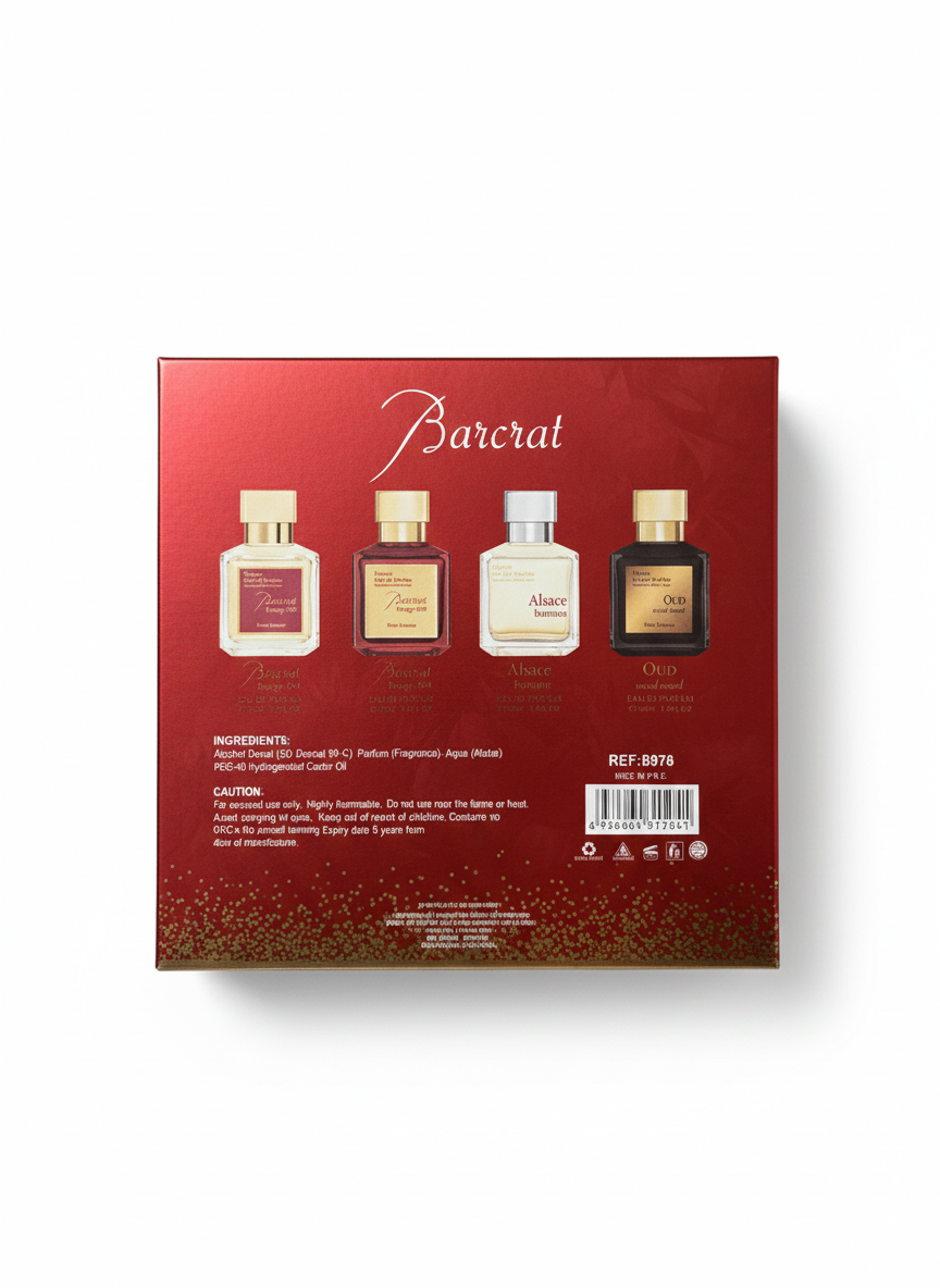 Miniatures Gift Set 4x30ml - bakkarat pakket