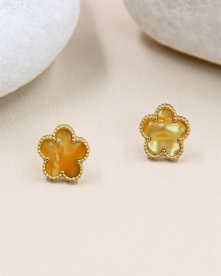 Clovers oorbellen - 205BO12