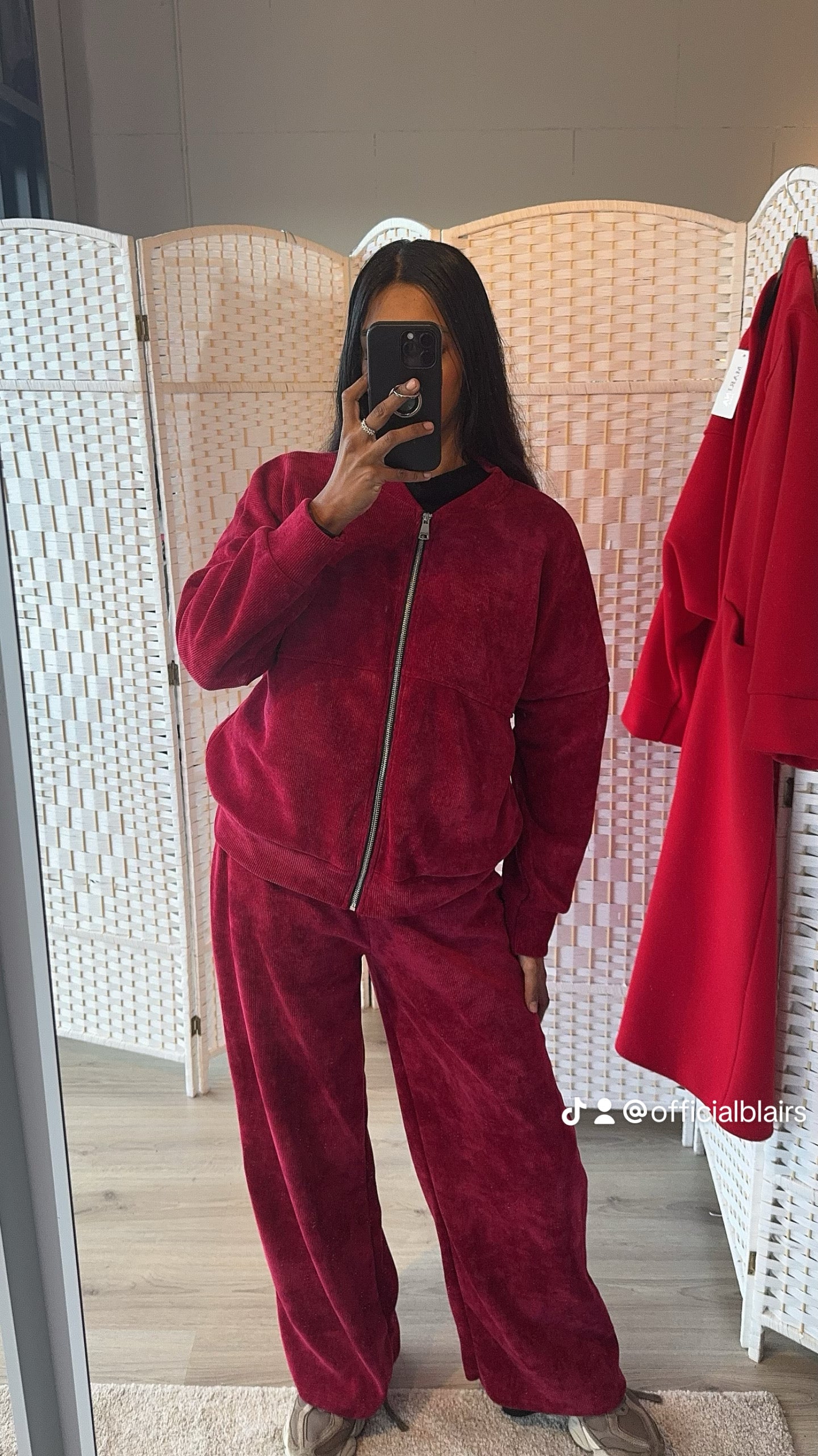 Tracksuit burgundy