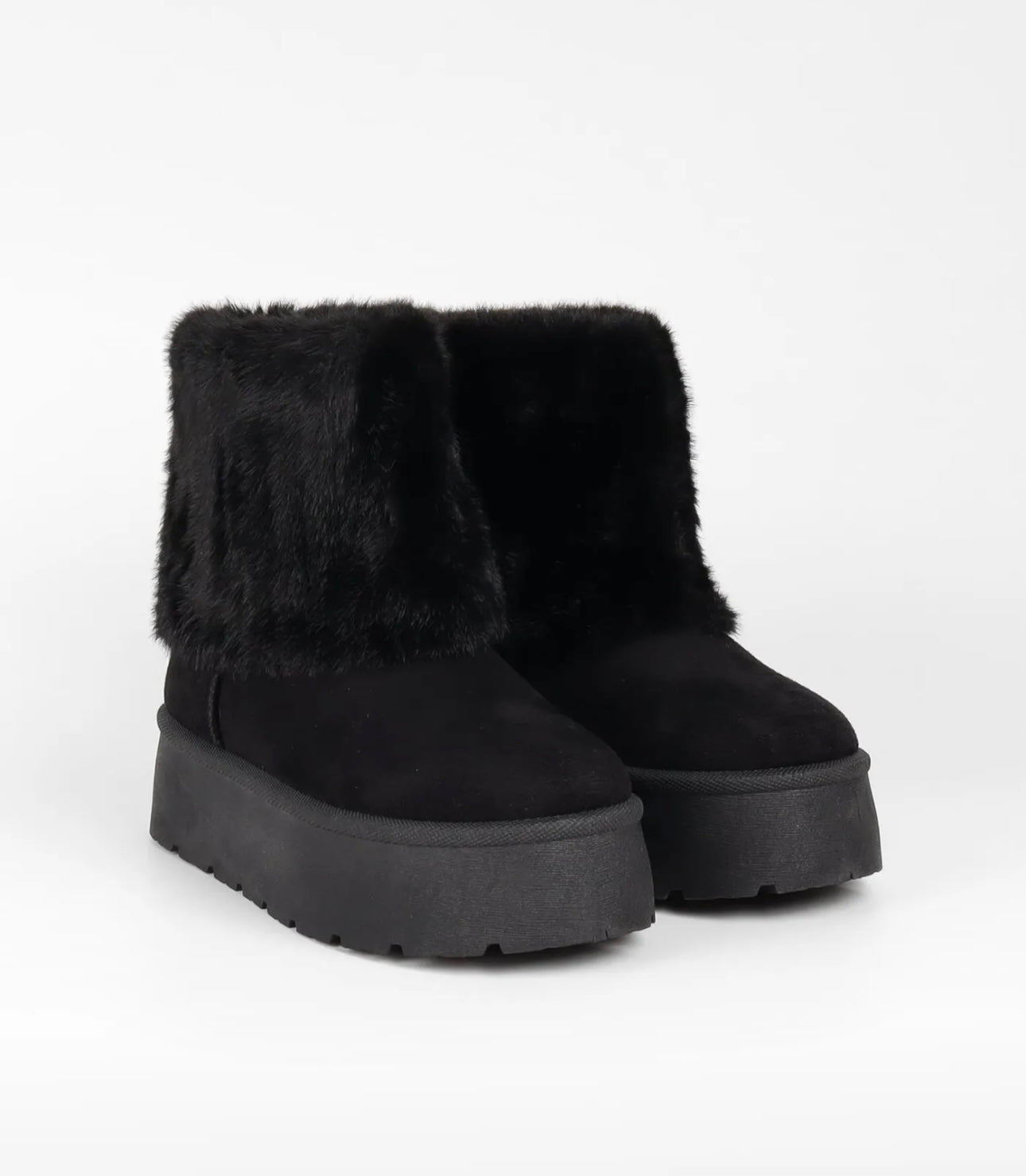 FLUFFY BOOTS MET BONT