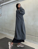 YASMINE MANTEL DARK GRAY pre order
