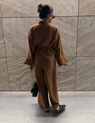 Kimono wikkel set met broek