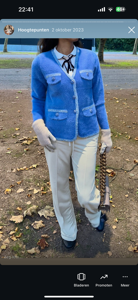 Mantel blue old money