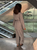 Kimono wikkel set met broek