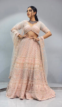 PASTEL ROZE RANIA LEHENGA